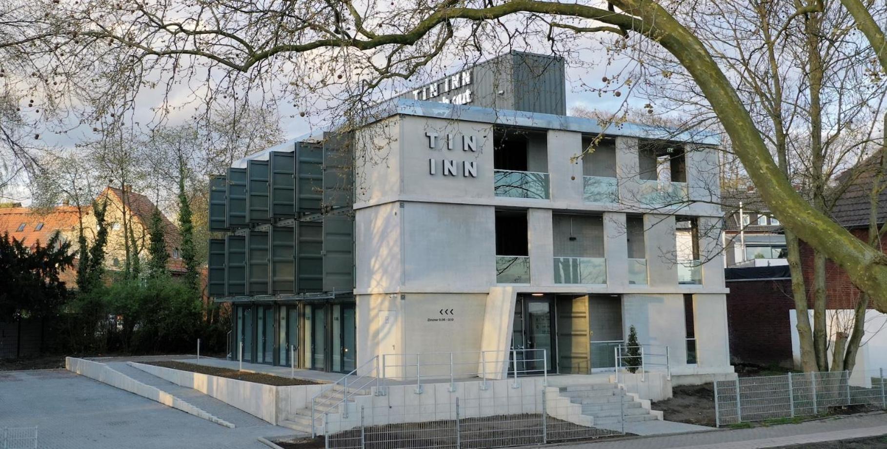 Tin Inn - Hueckelhoven - Das Hotel Aus Hochwertig Ausgebauten Ueberseecontainern Kültér fotó