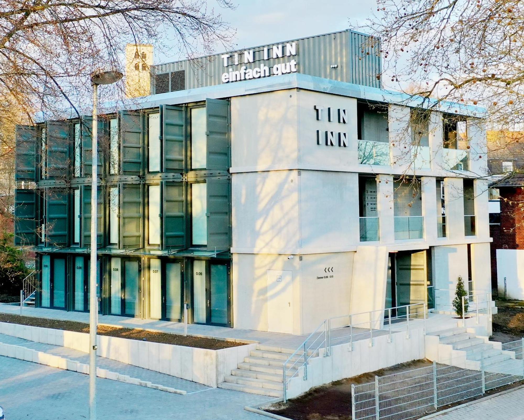 Tin Inn - Hueckelhoven - Das Hotel Aus Hochwertig Ausgebauten Ueberseecontainern Kültér fotó